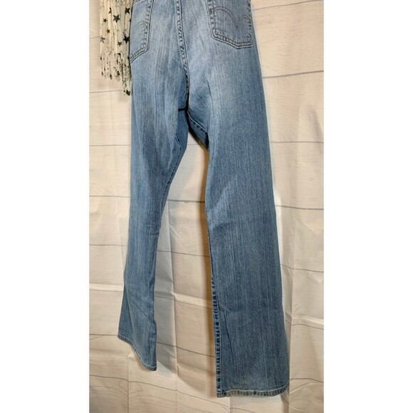 Levi Strauss Bootcut Size 12 Long Blue Jeans - Picture 7 of 12